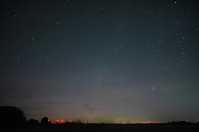21:54 UTC<br />D750, 20mm, f/1.4 , 10sec, ISO3200, mit Didymfilter, unbearbeitet (nur verkleinert für Forum)