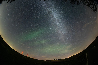 23:13 UTC, 14 mm, starkes Airglow