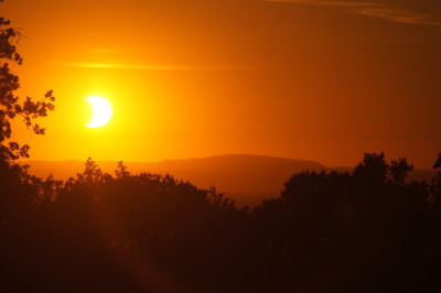 Sonnensichel ohne Filter