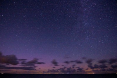 23:58 MESZ; 20 sek; f2.8; iso 6400, Blickrichtung 'Nord'