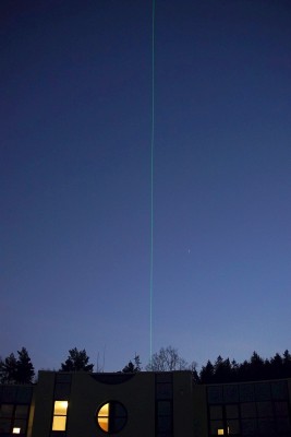 IAP Hauptgebäude mit Lidar und Venus