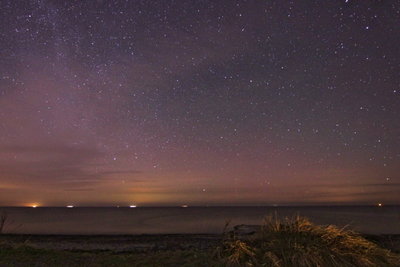 20:05 UTC fotographisches PL, diffuses violett Richtung Norden