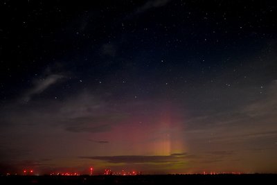 23:37 UT - Höchepunkt meiner Sichtung: Beamer (deutlich visuell)