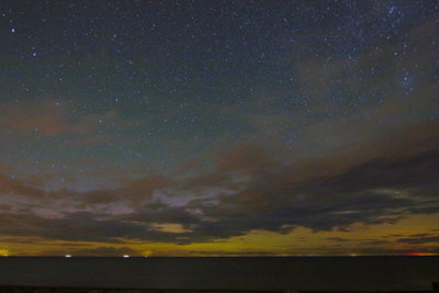 19:55 UTC...Beginn Beobachtung, auch schwach visuell, 25 sek